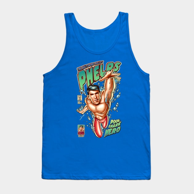 The Baltimore Bullet Phelps Tank Top by renatodsc